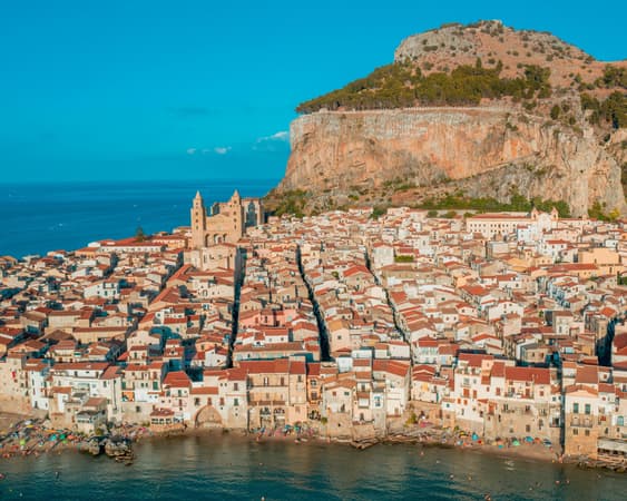Cefalù, Sicilië