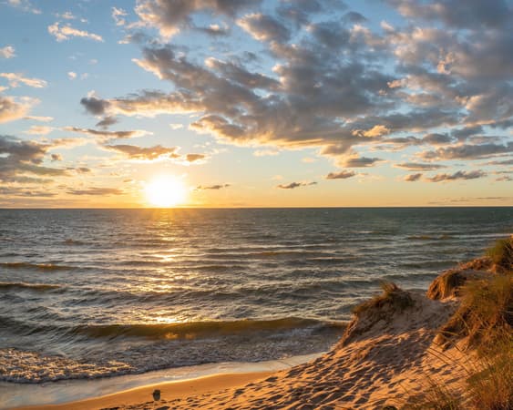 Ludington State Park Beach