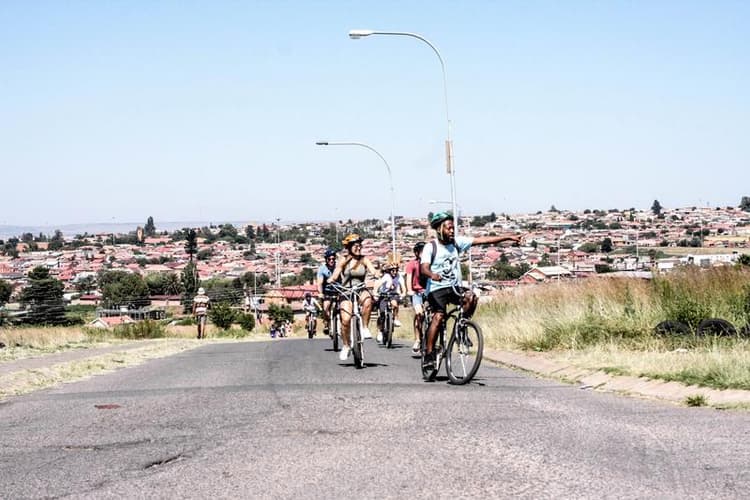 Image - Lebo's Soweto Backpackers - Soweto Cycling Tour (4 hours)