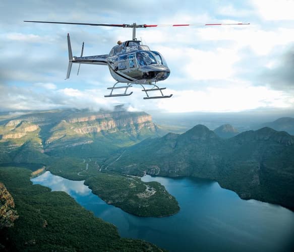 Image - Mpumalanga Helicopter - Bell Jet Ranger Cascades & Canyon Spectacular  - 2 Hours - Max 4