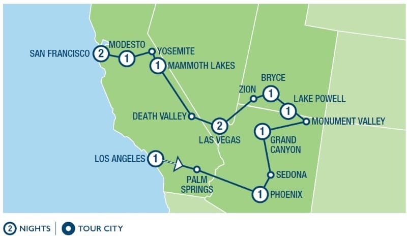 Image - Splendors of the West 12 days