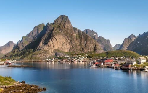 Şəkil - Lofoten - Luci D'Aurora