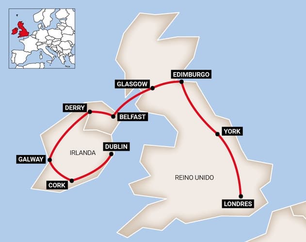 Kuva - Inglaterra - Escocia - Irlanda