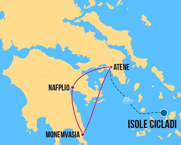 Image - Atene, Argolide e Laconia