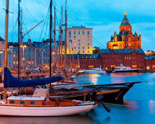 Obraz - Helsinki - Eindrucksvolle Küsten und Design Highlights