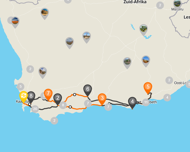 Beeld - Fly & Drive Cape Classics | Zuid Afrika