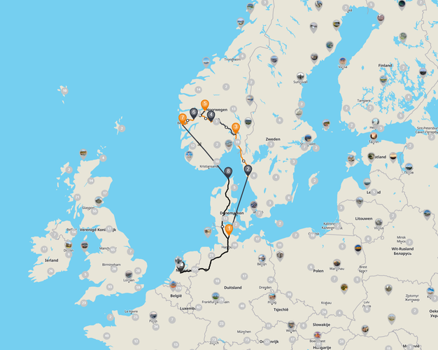 Image -  Autorondreis Noorwegen Odin