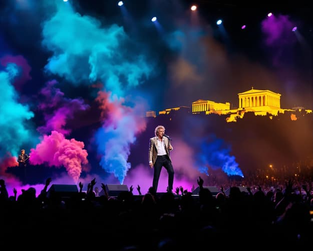 Imagine - Rod Stewart - Athens, Greece
