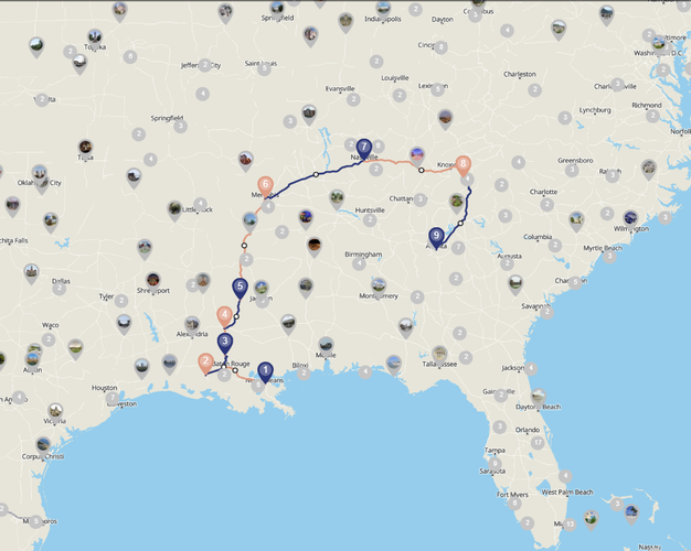 Beeld -  Hoogtepunten The Deep South