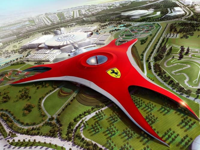 Image - Parque Ferrari World en Abu Dhabi