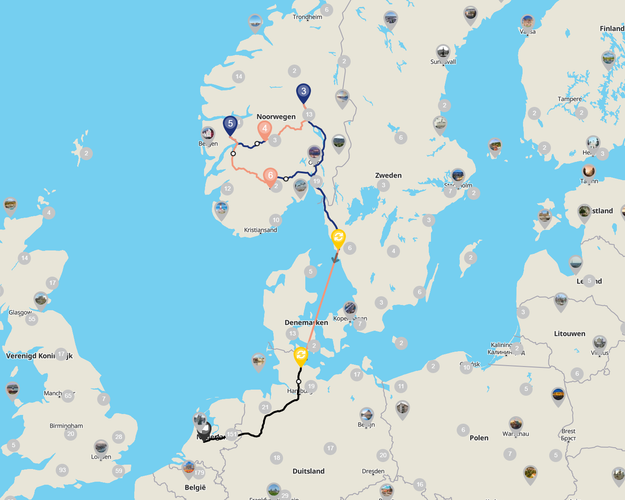 Image -  Autorondreis Hakon Noorwegen