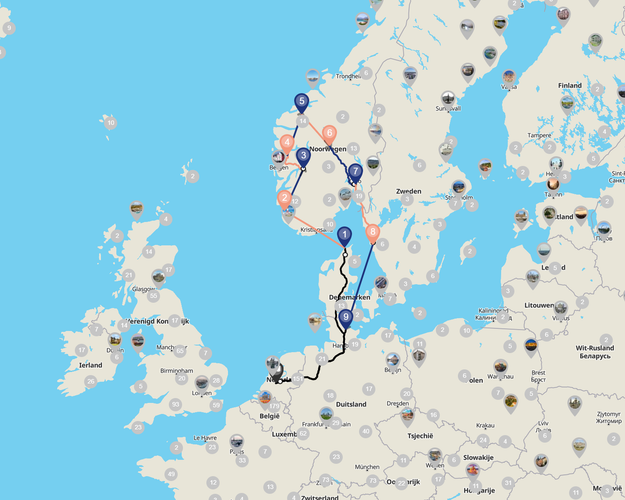 Image - Autorondreis Noorwegen Freya