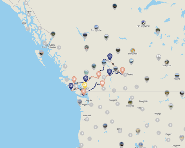 Beeld - Fly& Drive West Canada Compleet