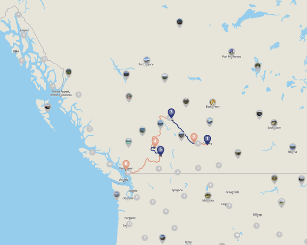 Beeld - Fly & Drive Hoogtepunten West Canada