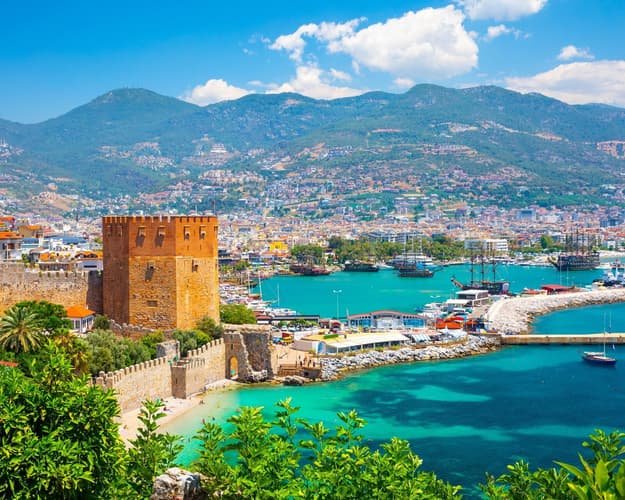 Imagem - Turquia e Praia em Antalya