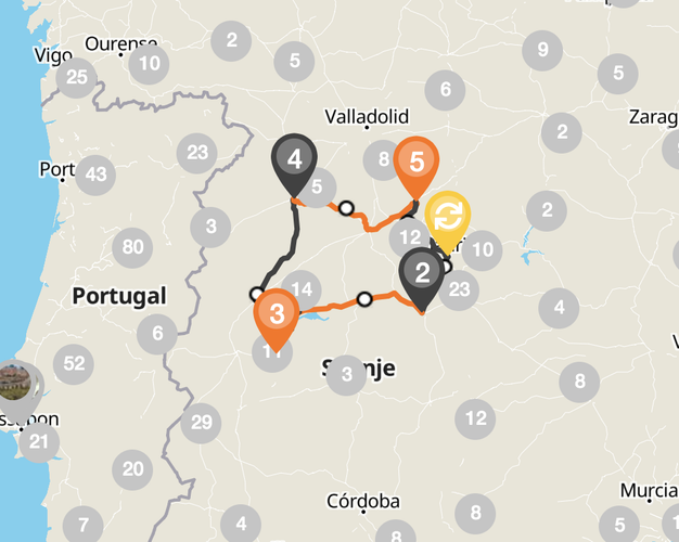 Beeld - Stedenrondreis klassiek, midden Spanje