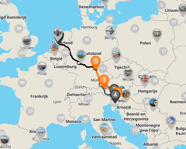 Beeld - Autorondreis Slovenië & Oostenrijk