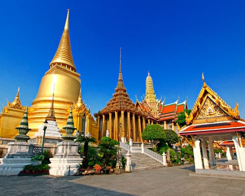 Obraz - Thailand City & Beach: Bangkok, Chiang Mai, Koh Phangan & Koh Samui