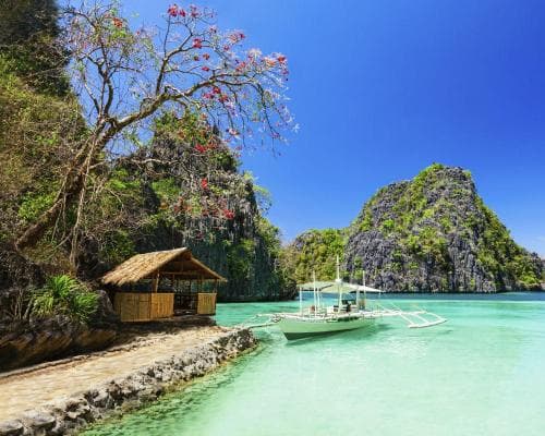 Bilde -  Øyhpping på Filippinene 