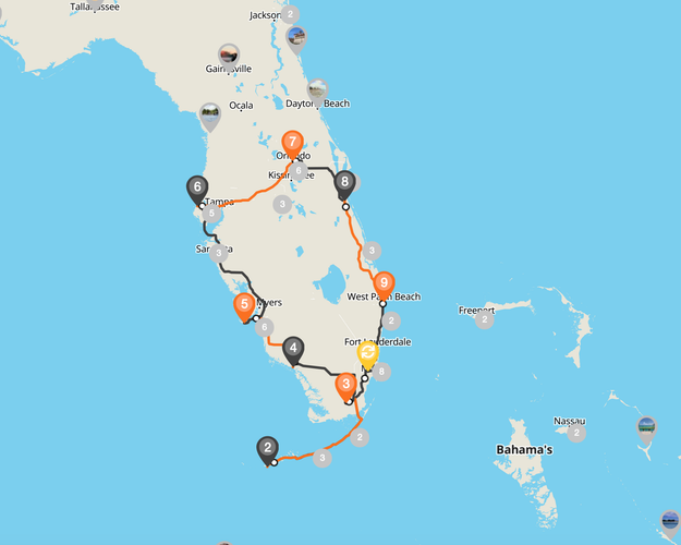 Beeld - Fly & Drive  Best of Florida