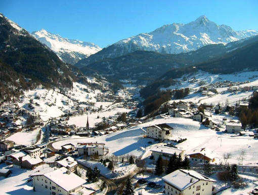 Beeld - Wintersport Sölden Oostenrijk