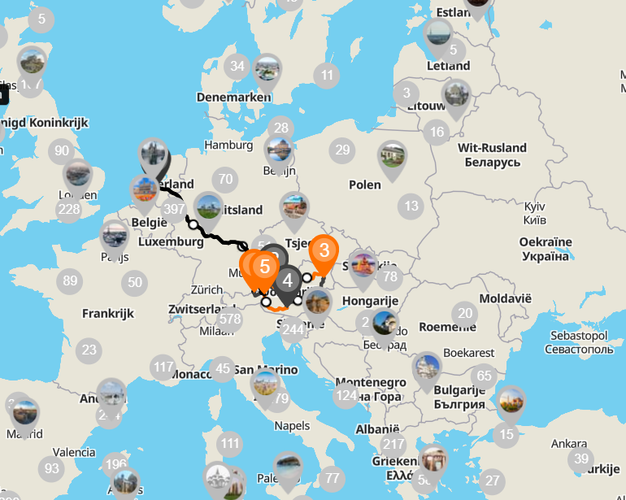 Bild -  Autorondreis Oostenrijk