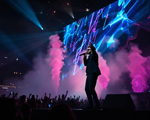 Imagine - The Weeknd în Concert la Nice, France