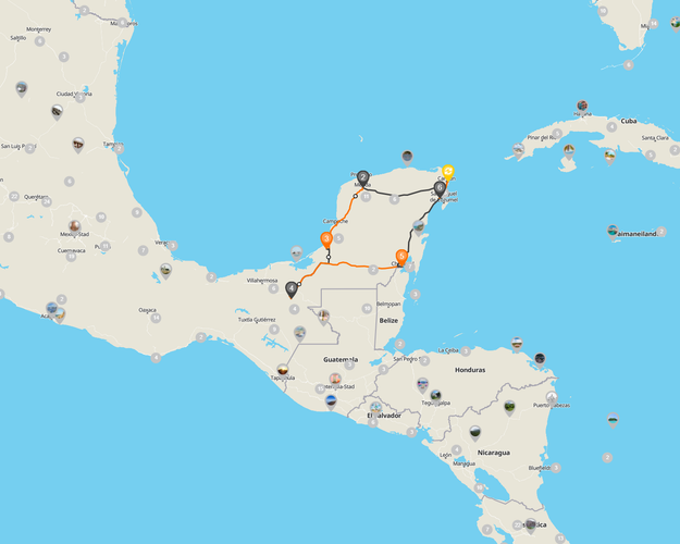 Beeld -  Fly & Drive Hoogtepunten van Mexico