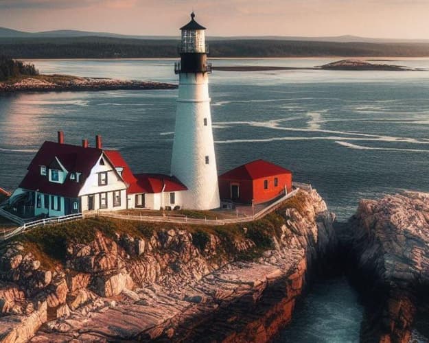 Immagine - NEW ENGLAND ESCAPE - LIGHTHOUSES WHALES & BEARS