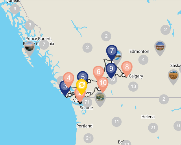 Beeld -  Fly & Drive Westen van Canada