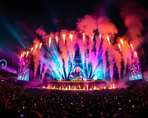 Imagine - Concert Metallica | London, UK