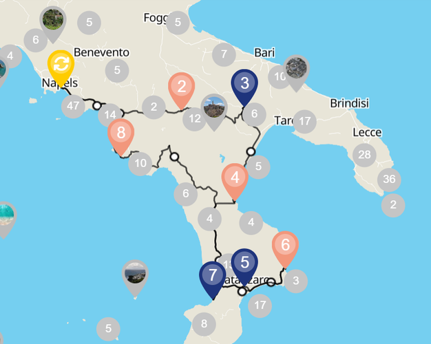 Image -  Fly & Drive Zuiden van Italie