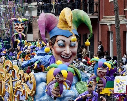 Obraz - Mardi Gras in New Orleans erleben & Baden in Miami