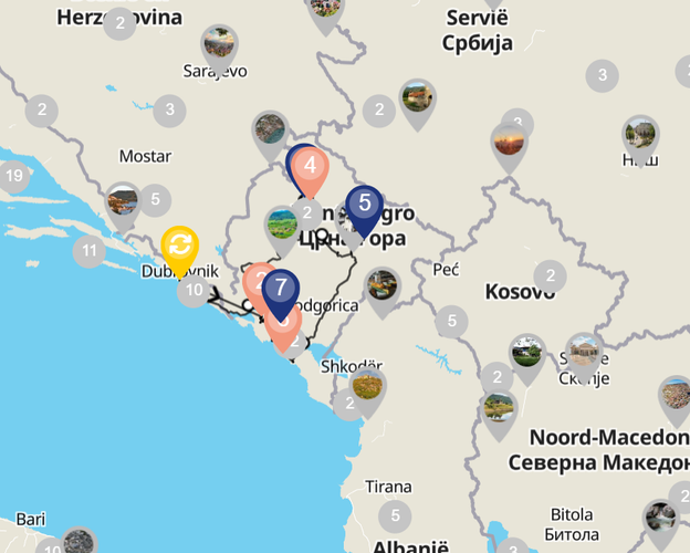 Beeld -  Fly & Drive Kroatie en Montenegro