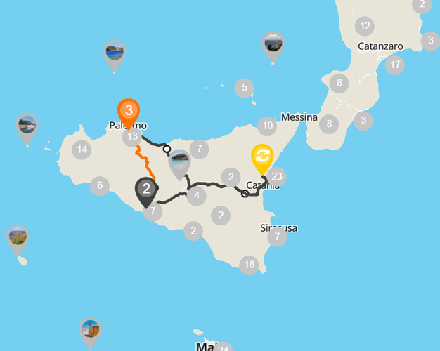 Bild - Fly & Drive Sicilië | Italië