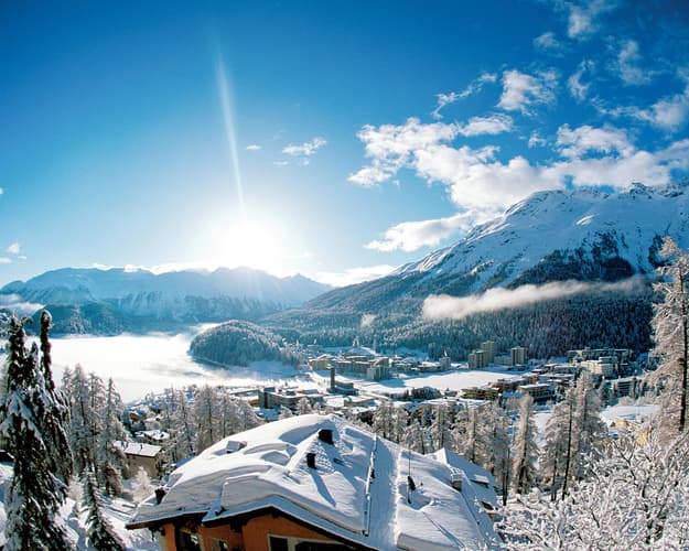 Obraz - Explore the beauty of Saint Moritz, Switzerland