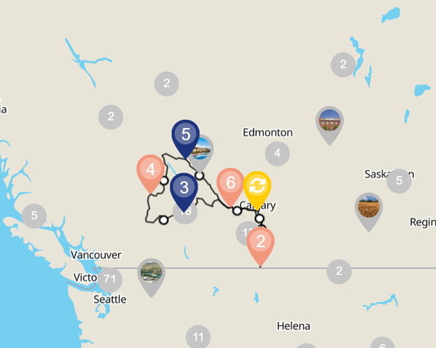 Beeld - Canadese Rockies