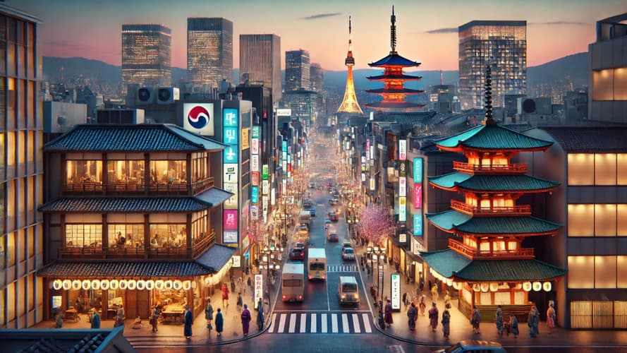 Image - Trio Séoul, Tokyo & Kyoto