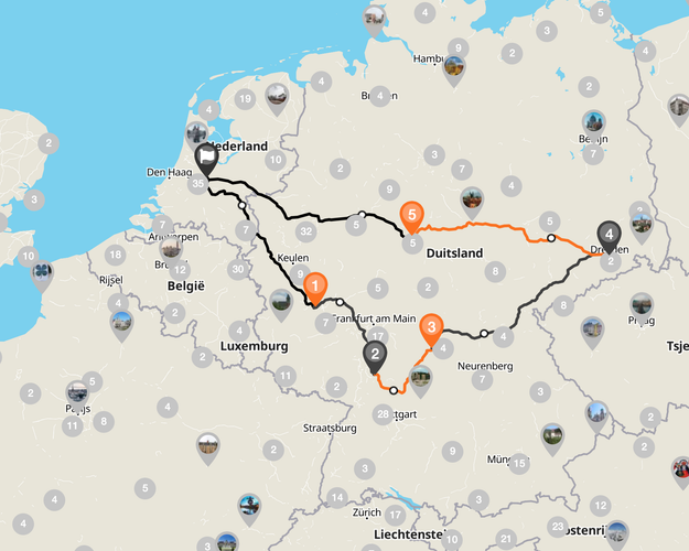 Bild - Autorondreis Steden van Duitsland