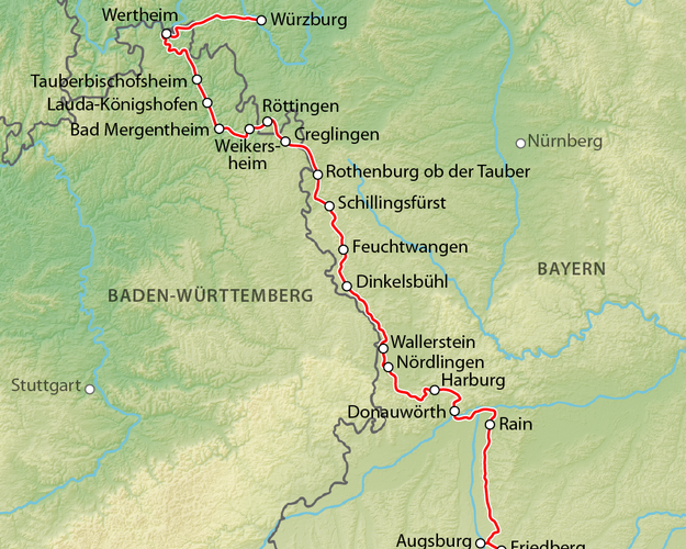 Bild - Autorondreis De Romantische Strasse | Duitsland