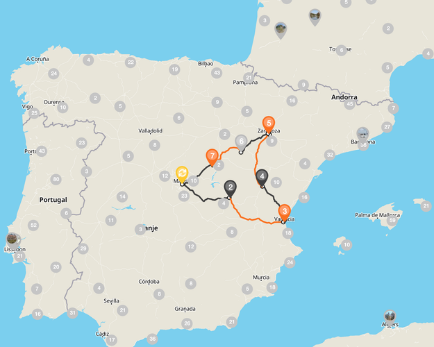 Beeld - Autorondreis Midden en oost Spanje