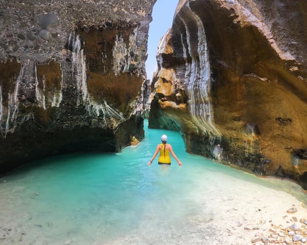 Image -  Blue Pools of Wadi Hoqain
