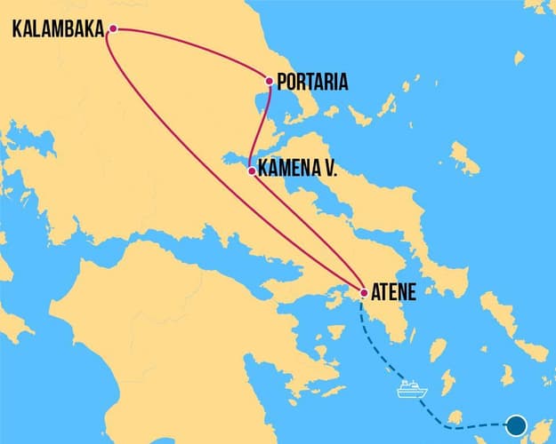 Immagine - Atene, Meteore e Pelion