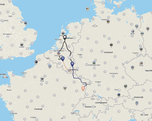 Beeld - Autorondreis Wallonië, Elzas en Ardennen