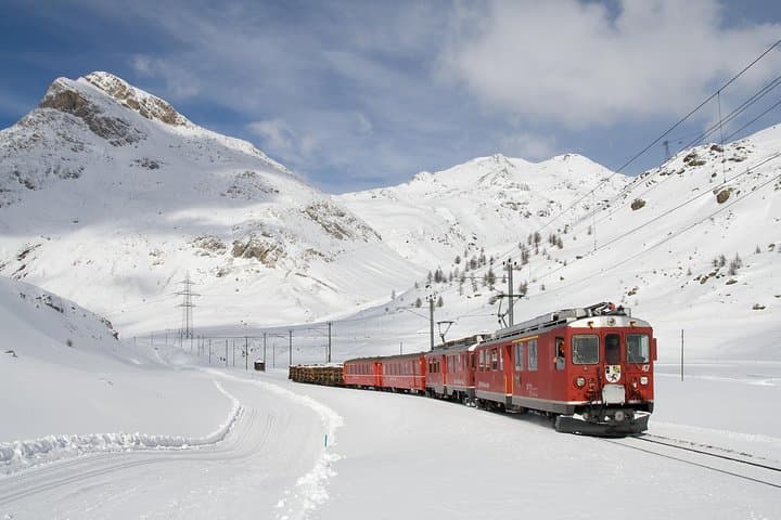 Immagine -  Bernina Express Train Milan - St. Moritz