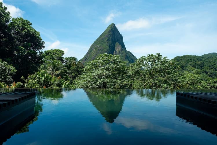 Image - Rabot Hotel from Hotel Chocolat, St Lucia, Caribbean