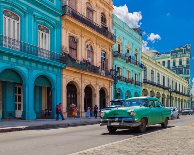 Resim -  Havana, Miami, Cancun - the great cities of the world in on