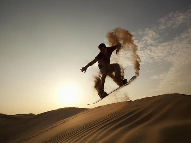 Sandboarding Safari with Dune Bashing 