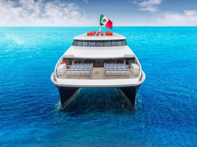 Image - Ferry a la Isla de Cozumel by Xcaret Xailing
