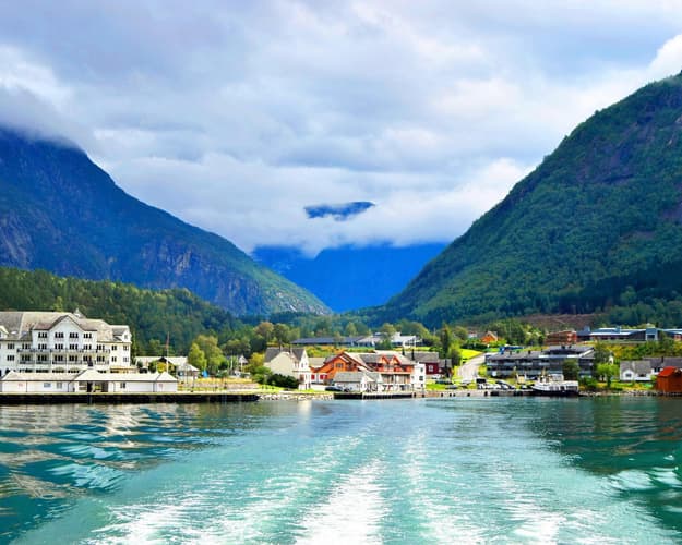 Imagen - Fiordos de Noruega en invierno